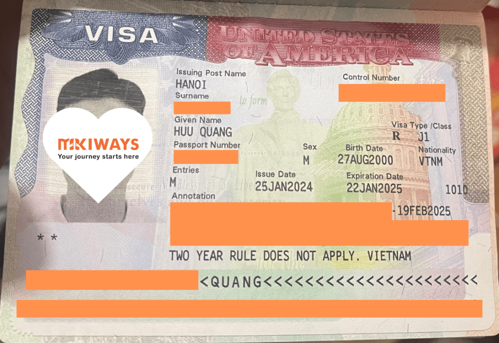 Visa Mỹ J1 – Thực tập hưởng lương tại Mỹ – Mikiways