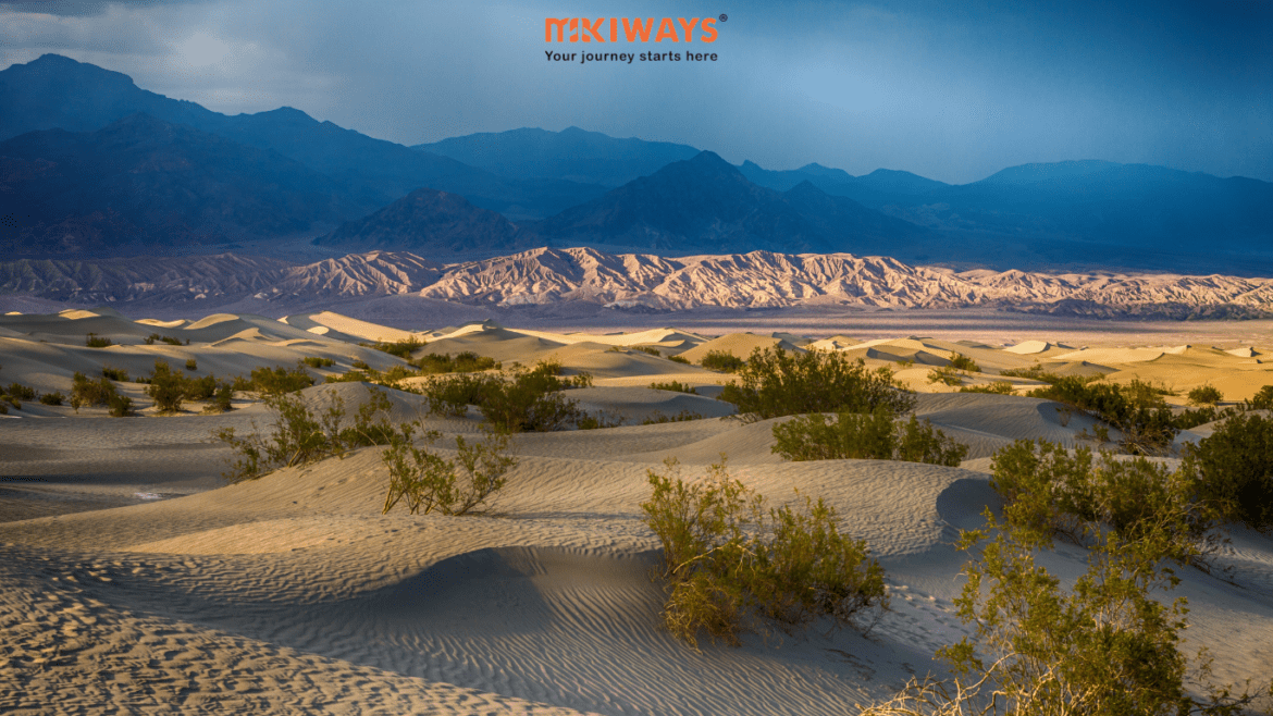 Thung lũng Chết Death Valley - Thực tập hưởng lương tại Mý - Mikiways