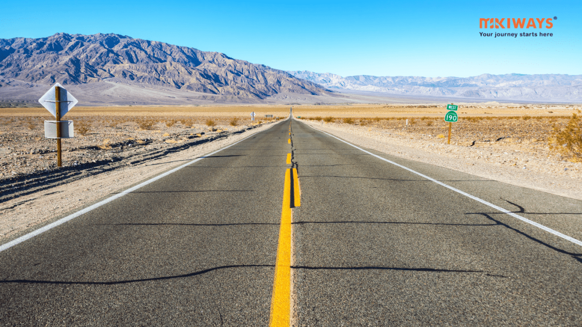 Con đường ở Mỹ - Thung lũng Chết - Death Valley